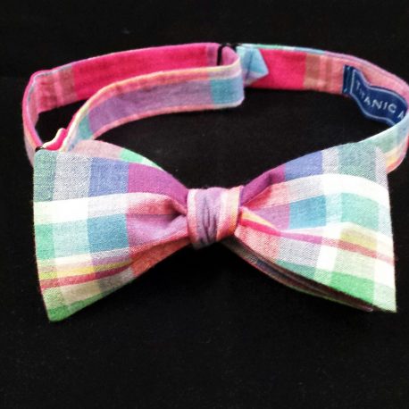 pink blue green madras bw