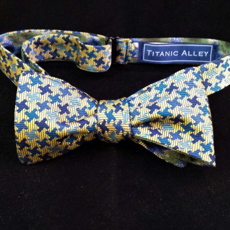 blue houndstooth front