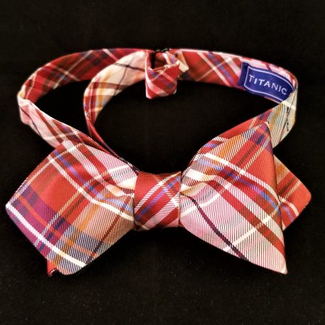 rust plaid dp tied